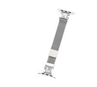 Women's Magnetic Watch Band Compatible with iWatch 42mm 41mm 40mm 38mm, Girls Cat and Dog Print Replacement Watch Band for iWatch Series 9 8 7 6 5 4 3 2 1 SE(Silver cat,41MM(7~9) S)
