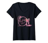 Womens Maid of Honor Bachelorette Nashville Country Coastal Theme V-Neck T-Shirt