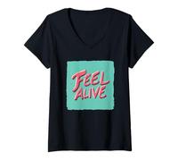 Womens Make Every Second Count with this Saying Outfit V-Neck T-Shirt
