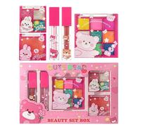 Women's Makeup Set | Lightweight Face Make Up Set With Eyeshadow Palette Lipstick Blush | Facial Makeup Kit | for Business Trip Outdoor School Girlfriend Wife Friend