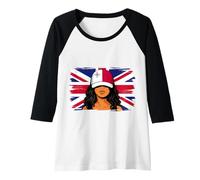 Womens Malta Britain Flags Women Roots British Maltese Heritage Raglan Baseball Tee