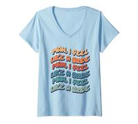 Womens Man I Feel Like a Bride Rodeo Bachelorette Party Bridesmaids V-Neck T-Shirt