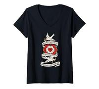 Womens Man's Chief END is to Glorify GOD and Enjoy HIM Forever V-Neck T-Shirt