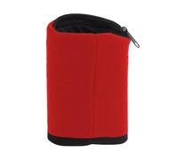 Women's Manual Money Exchange Real Clutch with General Zipper, Card Compartments and Cell Phone Holder | Travel Organizer with Wrist Loop, Compartment, red, Consulte la descripción, See description