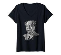 Women's Mao V-Neck T-Shirt