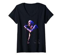 Womens Marc Almond Soft Cell Pop Duo Live by Andy Willsher V-Neck T-Shirt