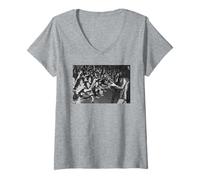 Womens Marc Bolan T Rex Live Starlight Ballroom Boston 1972 V-Neck T-Shirt