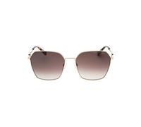 Women's Marc Jacobs Gold Havana Detail Sunglasses - Size: ONE size