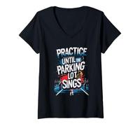 Women's Marching Band Until The Parking Lot Sings V-Neck T-Shirt
