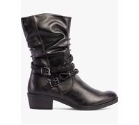 MARCO TOZZI Women's 2-25316-41 Boot Heel, Anthracite Com, 6.5