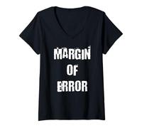 Women's Margin of Error V-Neck T-Shirt