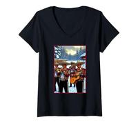Womens Mariachis in Canada V-Neck T-Shirt