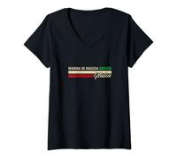 Womens Marina di Ragusa Italy V-Neck T-Shirt