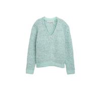 Women's Marled Cardigan Tom Tailor Denim Vert XL