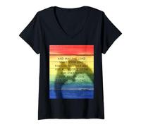 Womens Marriage Prayer: May The Lord Make Your Love Faith Quotes V-Neck T-Shirt