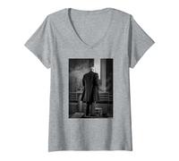Womens Martin Scorsese Goodfellas Director by Michael Grecco V-Neck T-Shirt