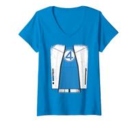 Women's Marvel Studios Avengers: Doomsday Mister Fantastic Costume V-Neck T-Shirt