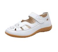 Women's Mary Jane Flats Hollow Out Casual Walking Shoes Comfort Hook and Loop Summer Sandals Breathable Retro Lightweight Loafers for Ladies Silver