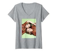 Womens Mary-Kate Ashley Olsen Twins Full House by Michael Grecco V-Neck T-Shirt