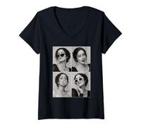 Women's Mary Shelley Horror Gothic Literature V-Neck T-Shirt