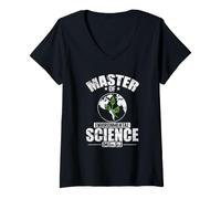 Women's Master of Environmental Science Sustainability V-Neck T-Shirt