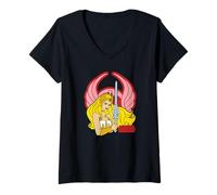 Women's Masters of The Universe She-Ra V-Neck T-Shirt