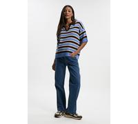 Womens Maternity Over The Bump Boyfriend Jeans - Blue - 18, Blue
