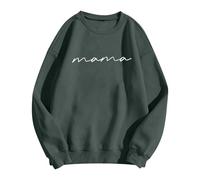 Women's Maternity Sweatshirt Long Sleeve Maternity Clothes Pullover Sweatshirts Pregnancy Pullover Tops Casual Comfort Solid Colors Nursing Top Mama's Pregnancy Sweatshirt Tops Navy