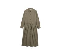 Women's maxi dress Armedangels Vichy Seersucker Gris S