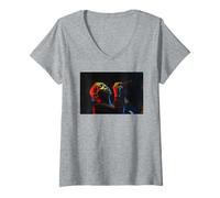 Womens Maxi Jazz Faithless Live at Loch Lomond 2007 V-Neck T-Shirt