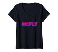 Womens McFly V-Neck T-Shirt