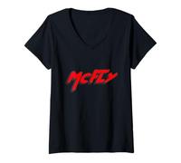 Womens McFly V-Neck T-Shirt