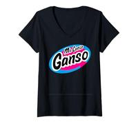 Womens Me Canso Ganso Mexicans Amlovers Mexico V-Neck T-Shirt