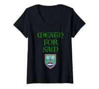 Womens Meath for Sam, All Ireland gaelic football V-Neck T-Shirt
