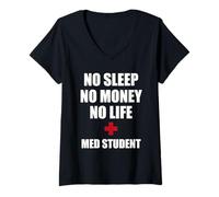 Womens Med School Trust Me Im Almost A Doctor V-Neck T-Shirt
