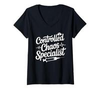 Women's Medical Assistant Certified Nursing Assistant Nurse V-Neck T-Shirt