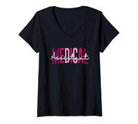 Women's Medical Assistant MA CMA Nursing Doctor Assistant Student V-Neck T-Shirt