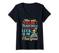 Womens Medical biller medical billing specialist V-Neck T-Shirt