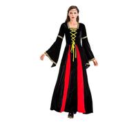 Women's Medieval Costume Retro Corset Dress Halloween Renaissance Costume | Gothic Dress Costume Ideal for Stage Cosplay Role Play Carnival Holiday Party Promo Dance