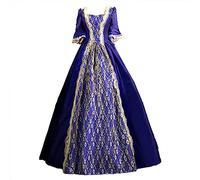 Womens Medieval Queen Vitorian Dress Gothic Ball Gown Renaissance Royal Halloween Fancy Costume Princess Beauty Lolita Dresses Plus Size