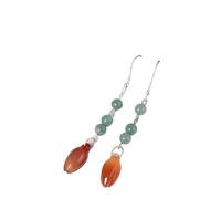 Women's Medium And Long Handmade Magnolia Earrings