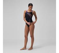 Speedo Women's Medley Logo One Piece Swimsuit | ClaSics | Medalist Style, Bright Peach, 4242