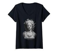 Women's Medusa Justice V-Neck T-Shirt