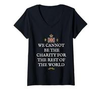Womens Men Women Great Britain Proud British Patriots of The World V-Neck T-Shirt