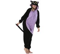 Women's Men's Adult Pajamas Unisex Animal Onesies Novelty Pyjamas Cat Nightwear Halloween Homewear Cosplay Costume Loungewear Onepiece for Height 148-187CM