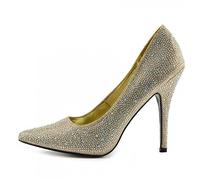 Womens Mens Drag Queen Pointy Toe High Heel Platform Court Shoe Big Size UK 9-12