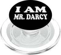 Womens Mens Girls I Heart Mr Darcy - I Am Mr Darcy PopSockets PopGrip for MagSafe