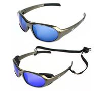Mountaineering Sunglasses / Glacier Glasses With Retainer Strap & Side Shields