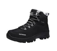Womens Mens Snow Boots Waterproof Hiking Winter Sneaker Outdoor Mid Trekking Footwear Backpacking Mountaineering Shoes Lightweight Non-Slip Warm Antii-Slip Ankle Boots (6)