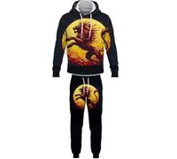 Women's Men's Tracksuit 2 Piece Set Roaring Lion 3D Printed Hoodies and Jogger Set Autumn Winter Casual Sportswear